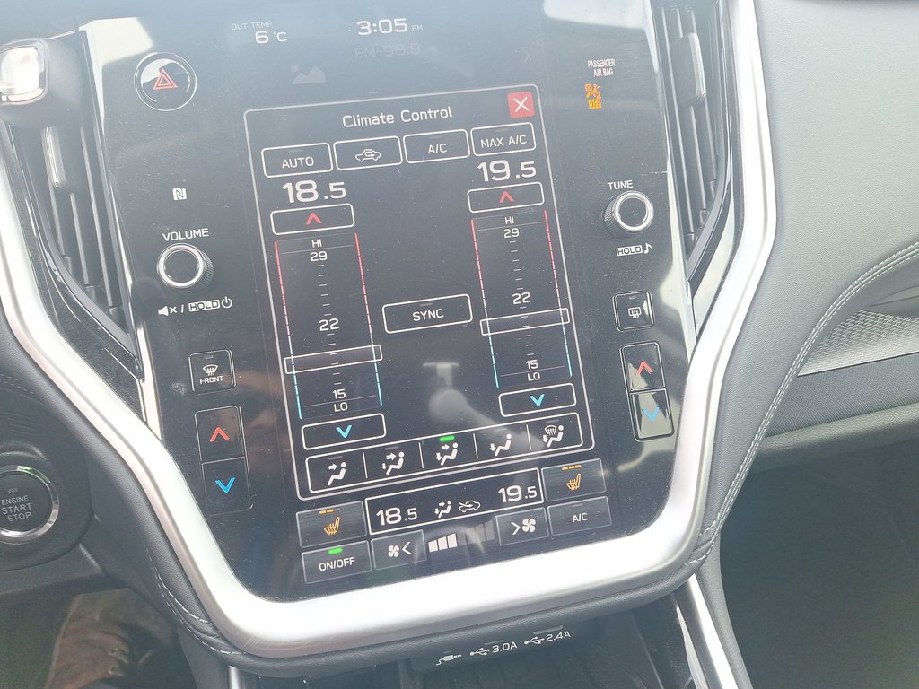 Subaru Outback Touring | Roof | Cam | USB Warranty to 2028 2023 à Saint John, Nouveau-Brunswick - 27 - w1024h768px