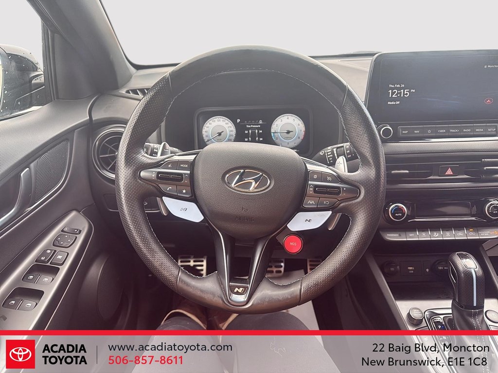 Hyundai Kona N  2022 à Moncton, Nouveau-Brunswick - 12 - w1024h768px