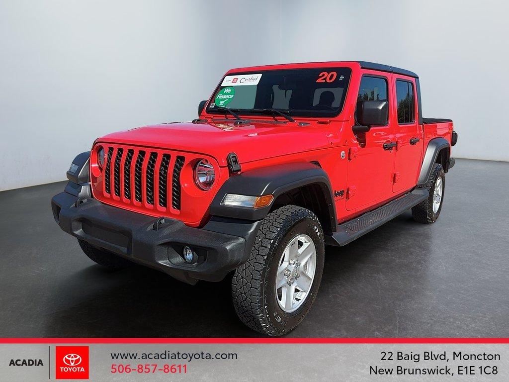 Jeep Gladiator Sport S 2020 à Moncton, Nouveau-Brunswick - 1 - w1024h768px