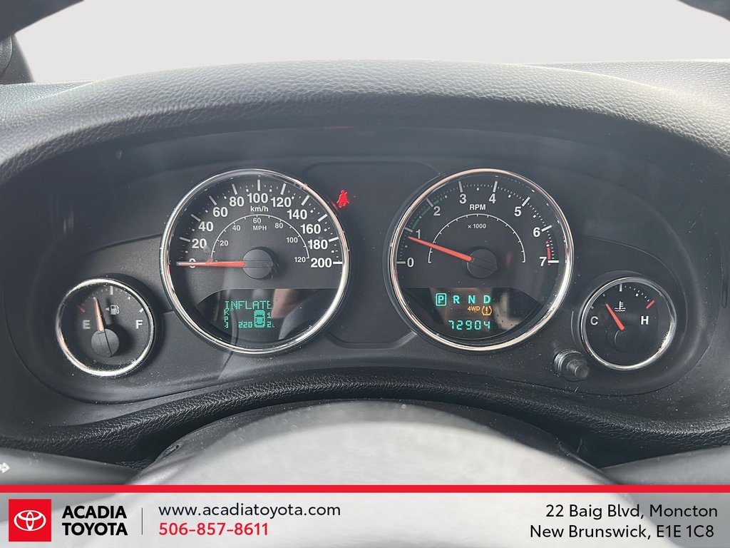 2014 Jeep Wrangler Unlimited Sport in Moncton, New Brunswick - 13 - w1024h768px