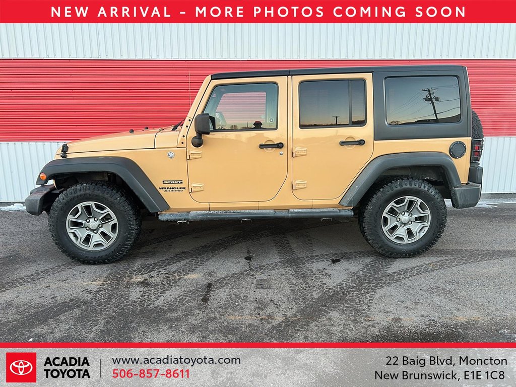 Jeep Wrangler Unlimited Sport 2014 à Moncton, Nouveau-Brunswick - 5 - w1024h768px