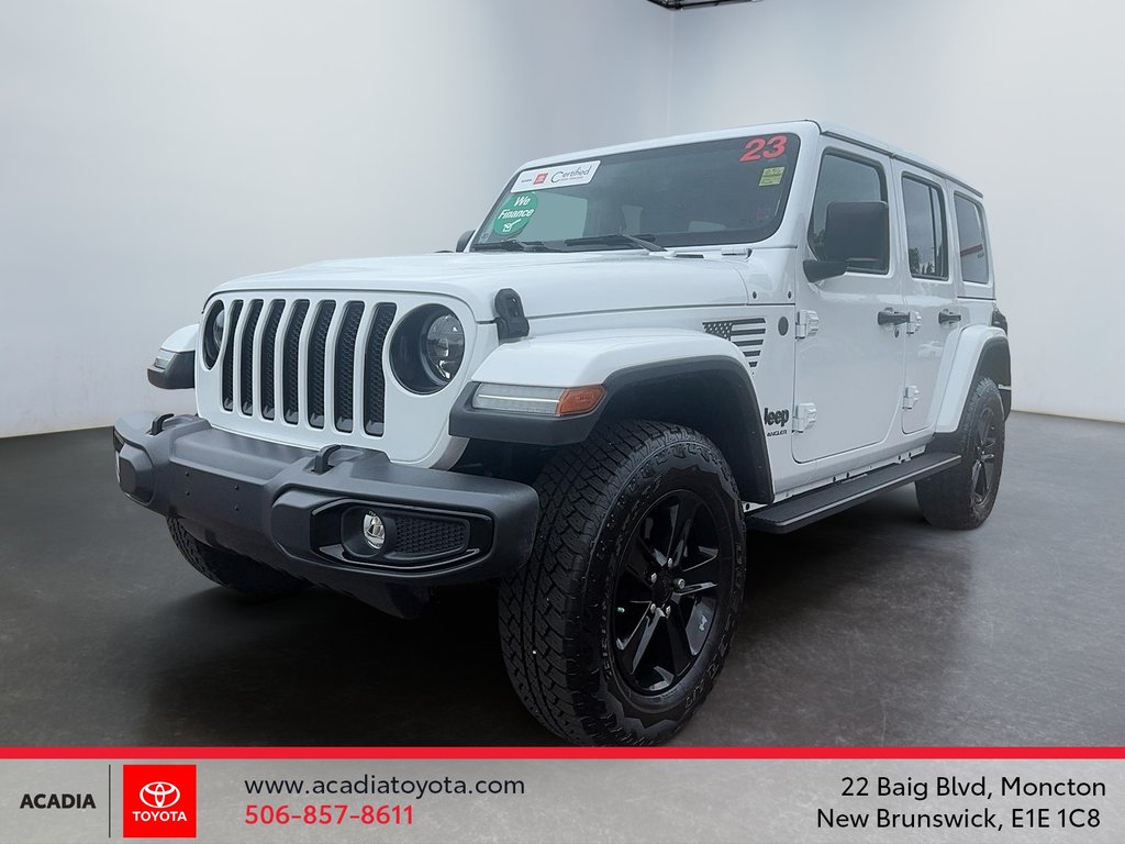 Jeep Wrangler Sahara Altitude 2023 à Moncton, Nouveau-Brunswick - 1 - w1024h768px