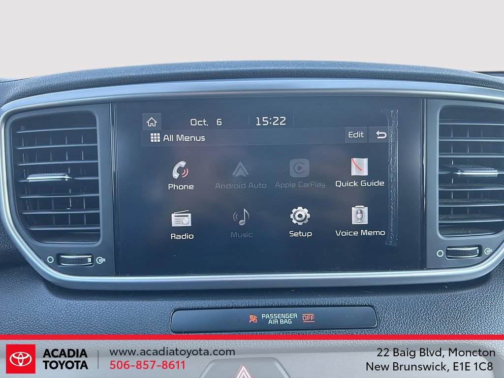 2020 Kia Sportage in Moncton, New Brunswick - 19 - w1024h768px