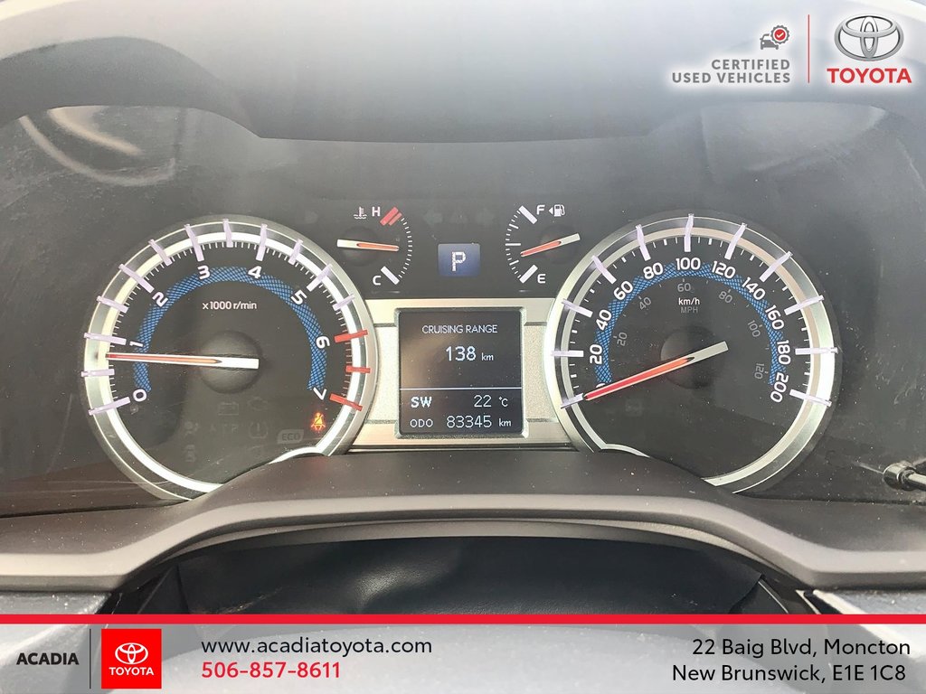 Toyota 4Runner LB22 2019 à Moncton, Nouveau-Brunswick - 13 - w1024h768px