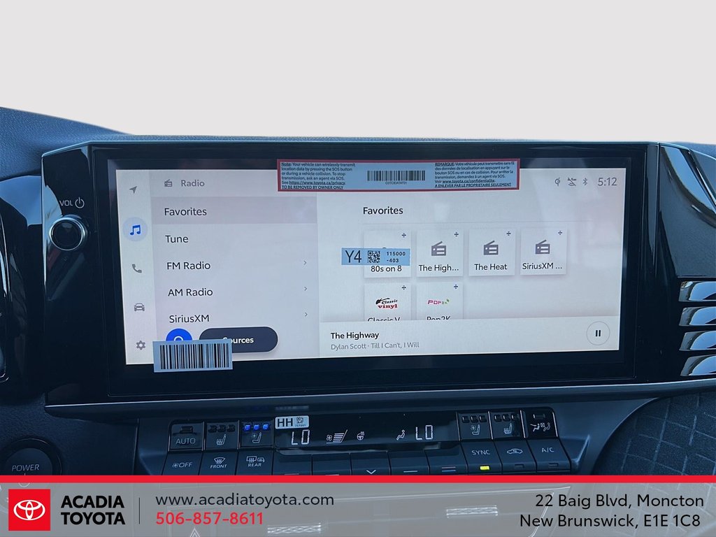 2025 Toyota Camry Hybrid XLE in Moncton, New Brunswick - 19 - w1024h768px