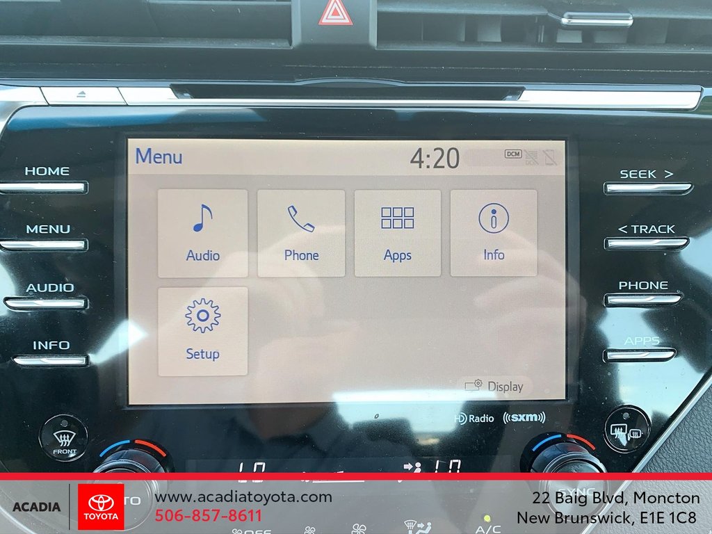 2018 Toyota Camry SE in Moncton, New Brunswick - 20 - w1024h768px