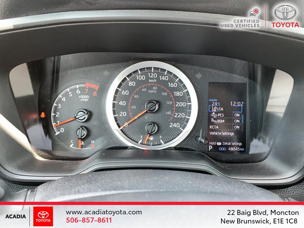 2022 Toyota COROLLA CROSS LE in Moncton, New Brunswick - 13 - w1024h768px