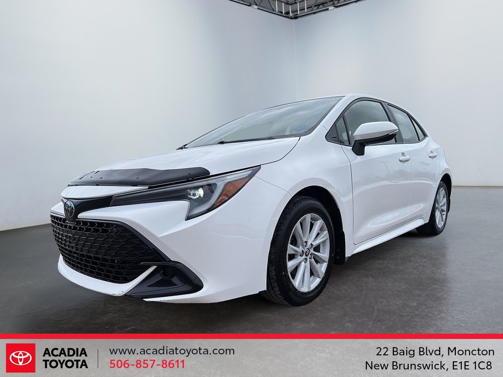 2023 Toyota Corolla Hatchback in Moncton, New Brunswick - 1 - w1024h768px