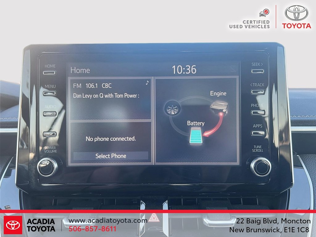 2021 Toyota Corolla Hybrid in Moncton, New Brunswick - 19 - w1024h768px