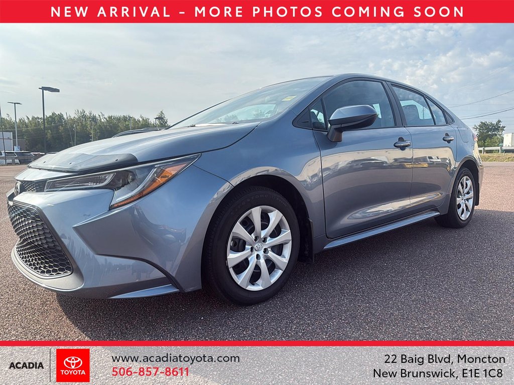 Toyota Corolla LE 2020 à Moncton, Nouveau-Brunswick - 1 - w1024h768px