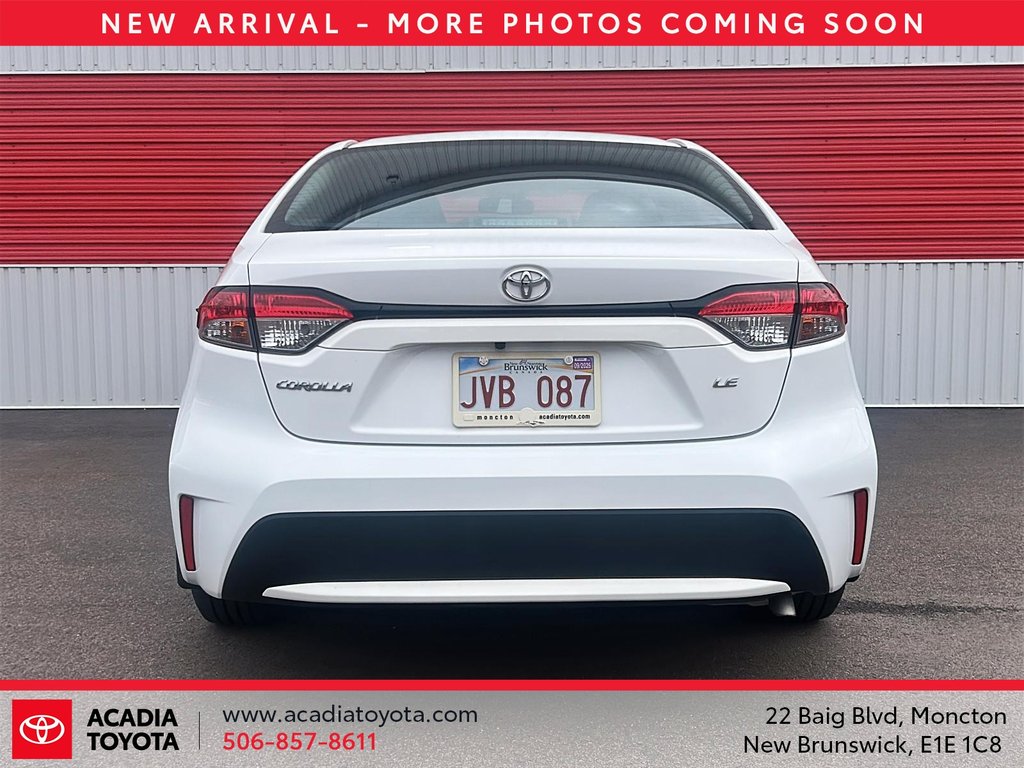 2020 Toyota Corolla LE in Moncton, New Brunswick - 3 - w1024h768px