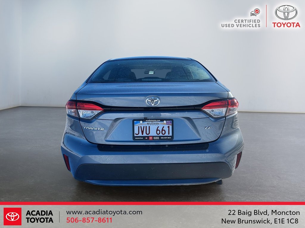 2020 Toyota Corolla LE CVT in Moncton, New Brunswick - 3 - w1024h768px