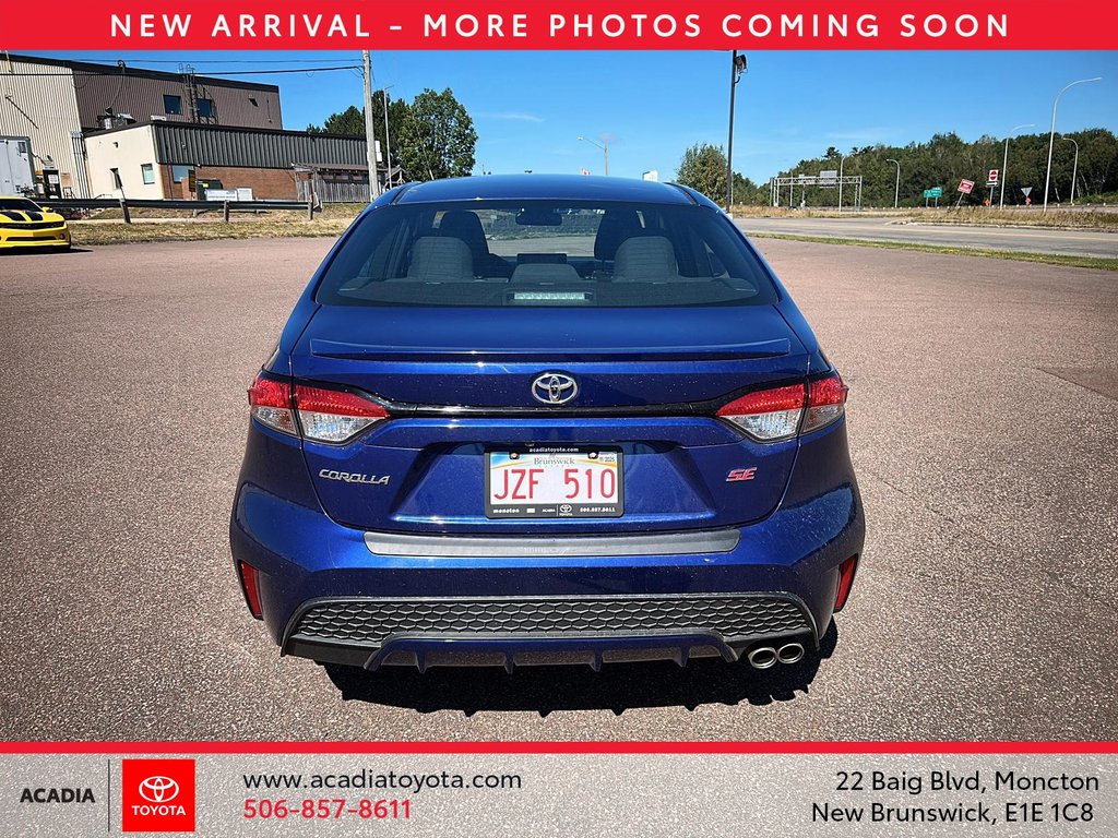 2021 Toyota Corolla SE in Moncton, New Brunswick - 3 - w1024h768px