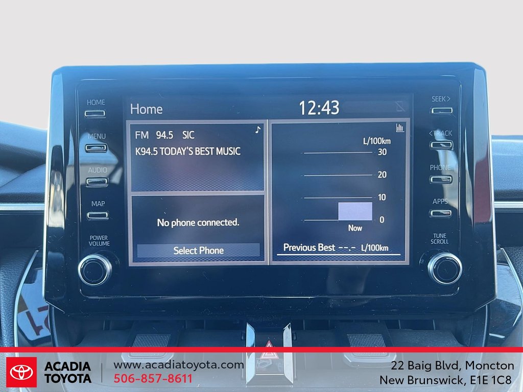 Toyota Corolla LE CVT 2021 à Moncton, Nouveau-Brunswick - 19 - w1024h768px