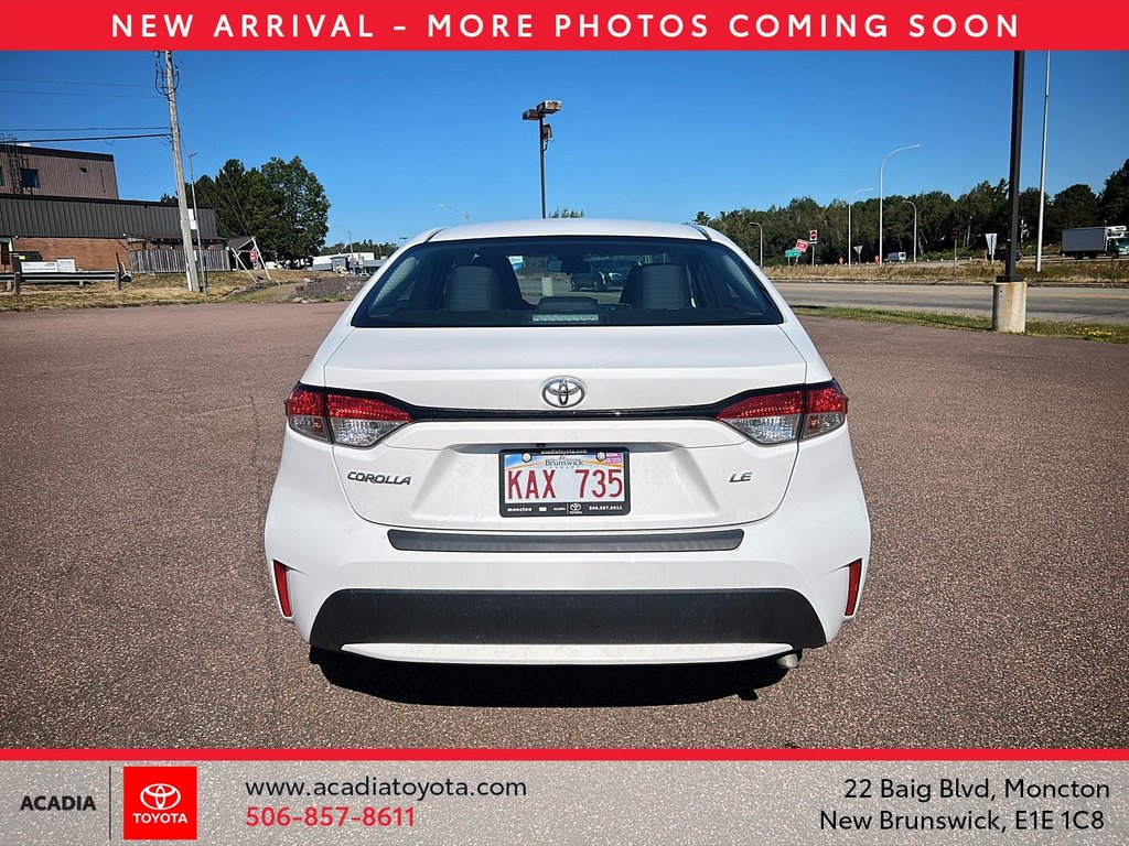 2022 Toyota Corolla LE in Moncton, New Brunswick - 3 - w1024h768px