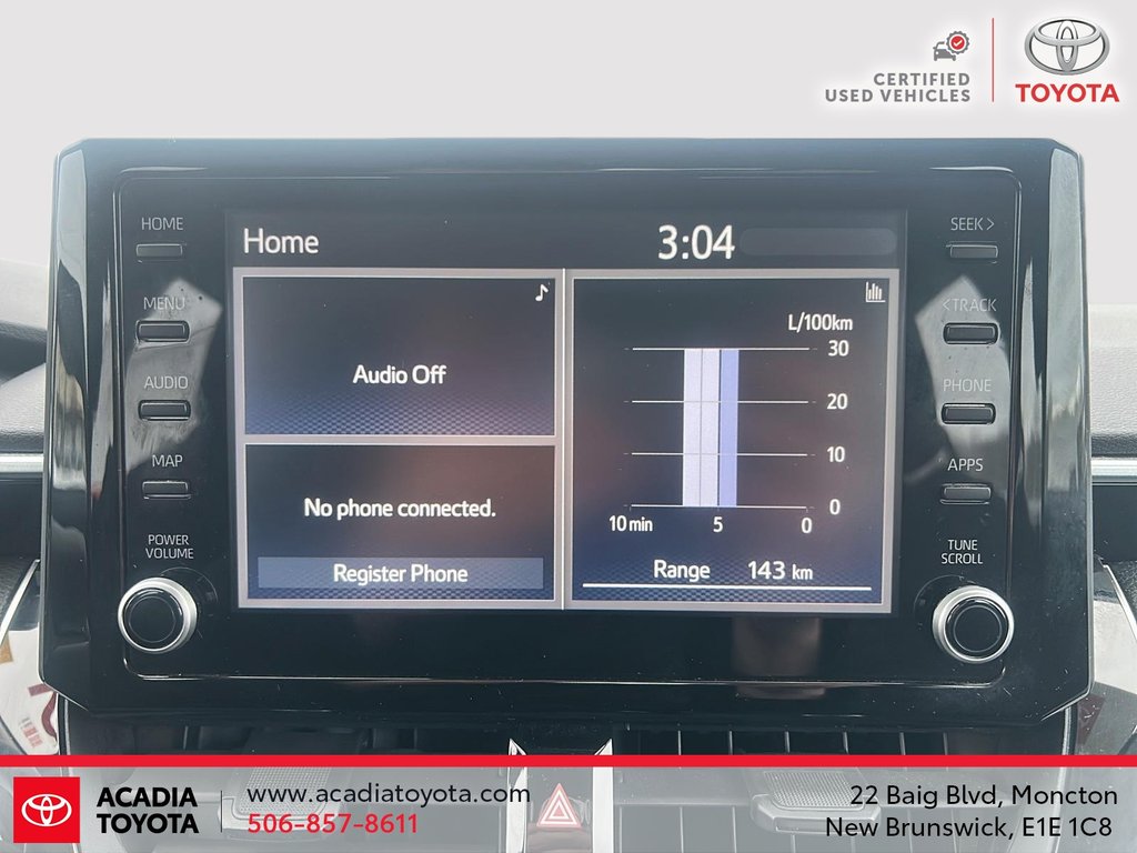 Toyota Corolla  2022 à Moncton, Nouveau-Brunswick - 19 - w1024h768px