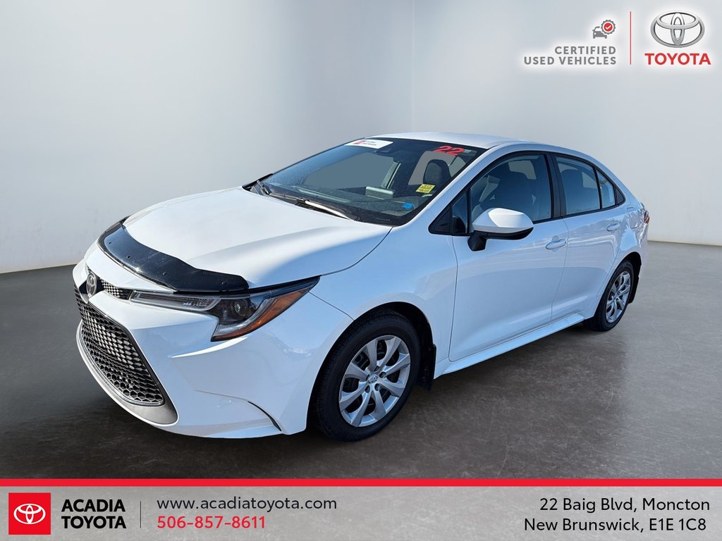 Toyota Corolla LE 2022 à Moncton, Nouveau-Brunswick - 1 - w1024h768px