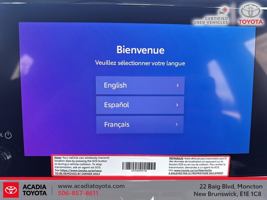 2026 Toyota Corolla LE in Moncton, New Brunswick - 18 - w1024h768px