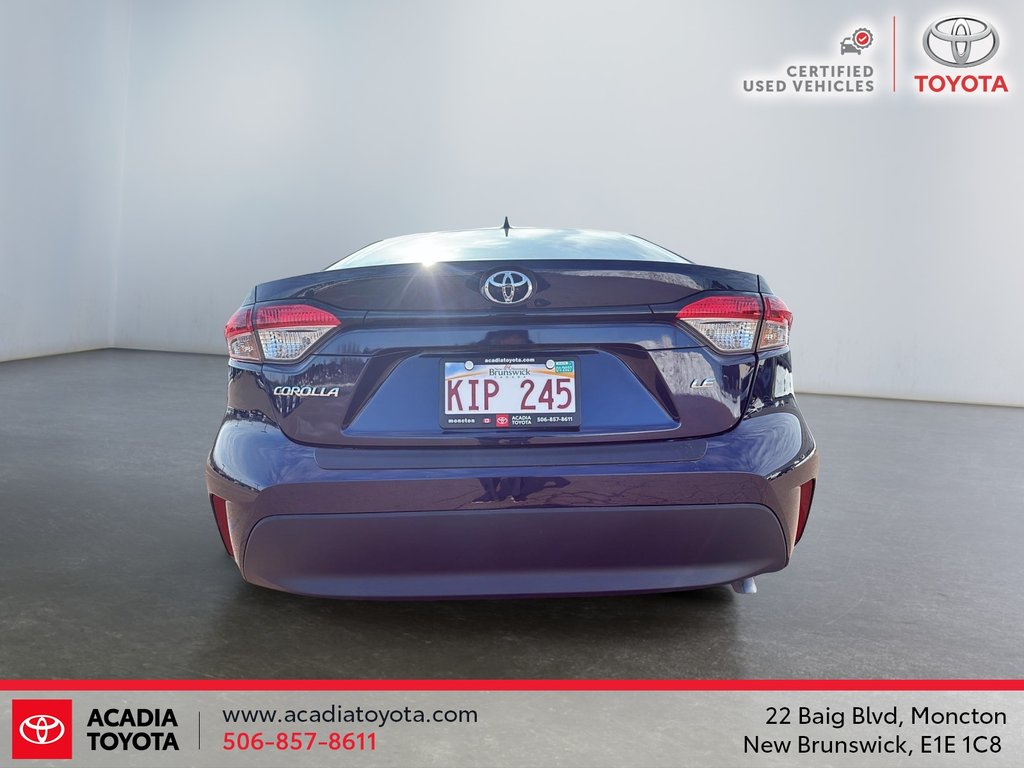 2026 Toyota Corolla LE in Moncton, New Brunswick - 3 - w1024h768px