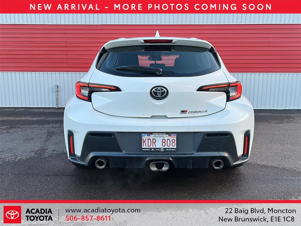 2024 Toyota GR Corolla STANDARD PACKAGE in Moncton, New Brunswick - 3 - w1024h768px