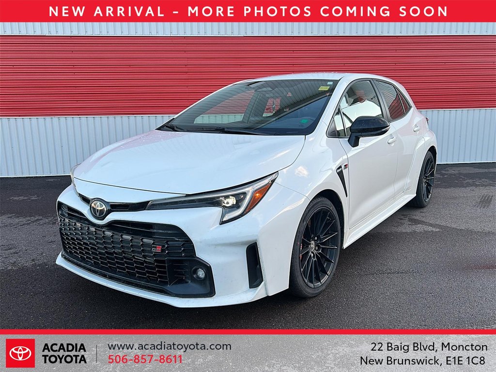 2024 Toyota GR Corolla STANDARD PACKAGE in Moncton, New Brunswick - 1 - w1024h768px