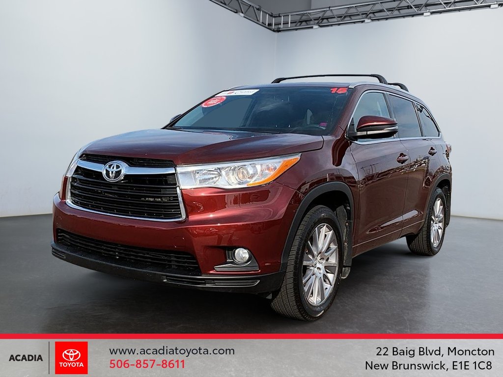 Toyota Highlander XLE 2015 à Moncton, Nouveau-Brunswick - 1 - w1024h768px