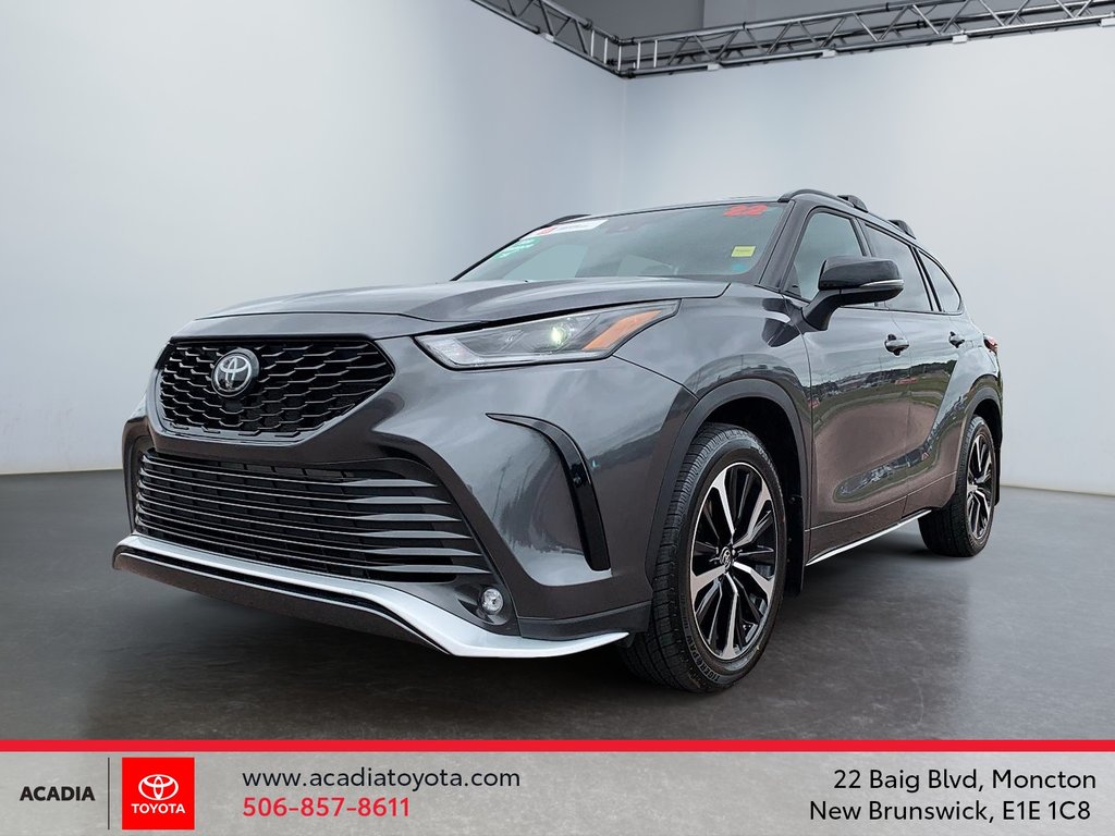 2022 Toyota Highlander XSE in Moncton, New Brunswick - 1 - w1024h768px