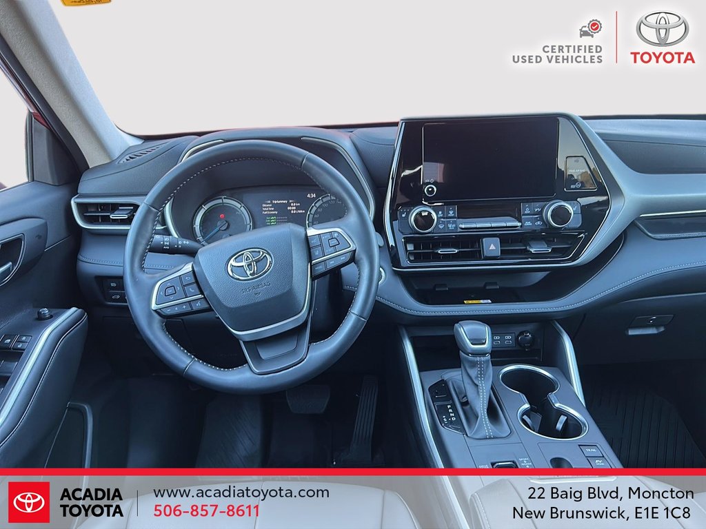 2024 Toyota Highlander Hybrid XLE in Moncton, New Brunswick - 10 - w1024h768px