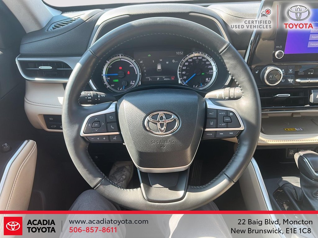 2024 Toyota Highlander Hybrid XLE in Moncton, New Brunswick - 12 - w1024h768px