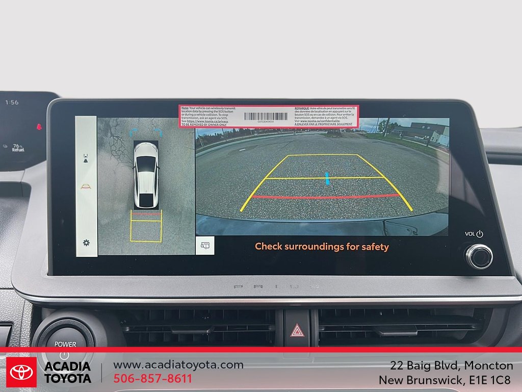 2026 Toyota Prius Plug-in Hybrid XSE PREM in Moncton, New Brunswick - 18 - w1024h768px
