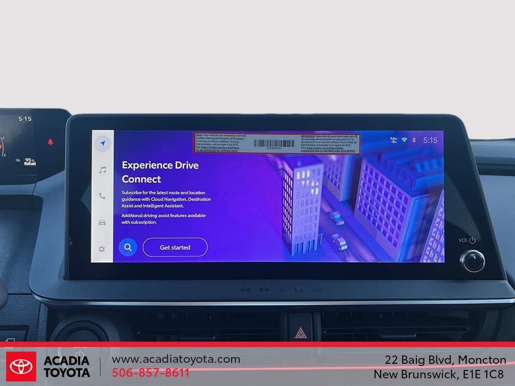 2026 Toyota Prius Plug-in Hybrid XSE PREM in Moncton, New Brunswick - 19 - w1024h768px