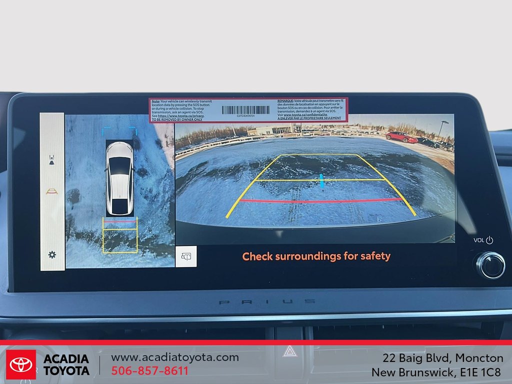 Toyota Prius Plug-in Hybrid XSE PREMIUM 2026 à Moncton, Nouveau-Brunswick - 18 - w1024h768px
