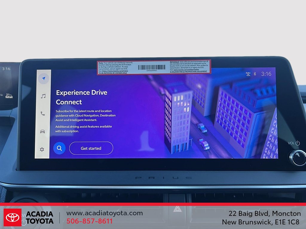 Toyota Prius Plug-in Hybrid XSE PREMIUM 2026 à Moncton, Nouveau-Brunswick - 19 - w1024h768px