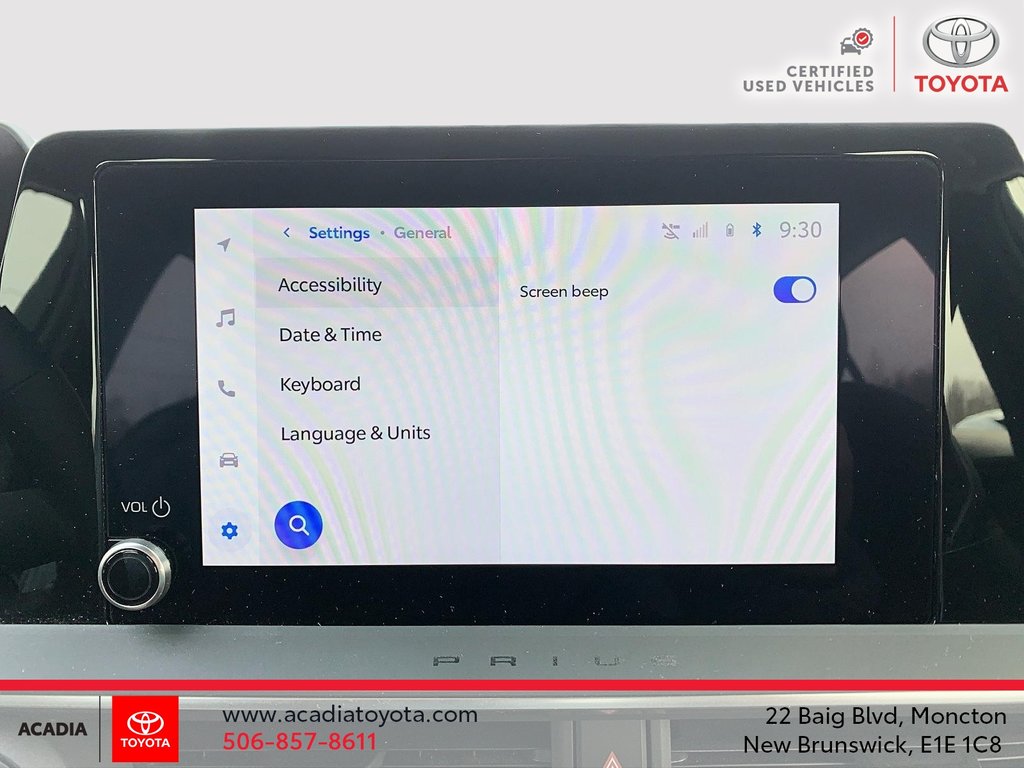 2024 Toyota Prius XLE in Moncton, New Brunswick - 20 - w1024h768px