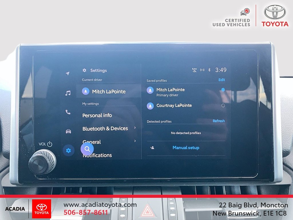 2023 Toyota RAV4 XLE in Moncton, New Brunswick - 21 - w1024h768px