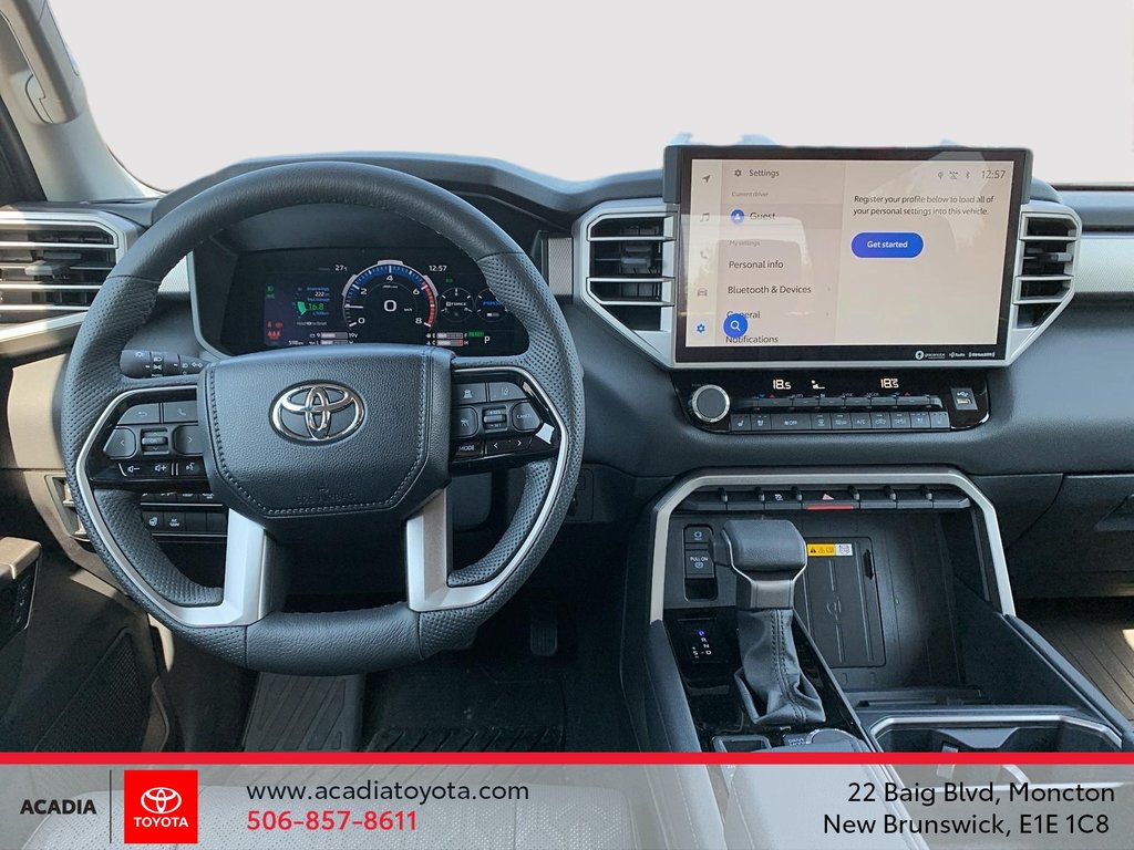 2024 Toyota TUNDRA HYBRID LIMITED NIGHTSHADE in Moncton, New Brunswick - 15 - w1024h768px