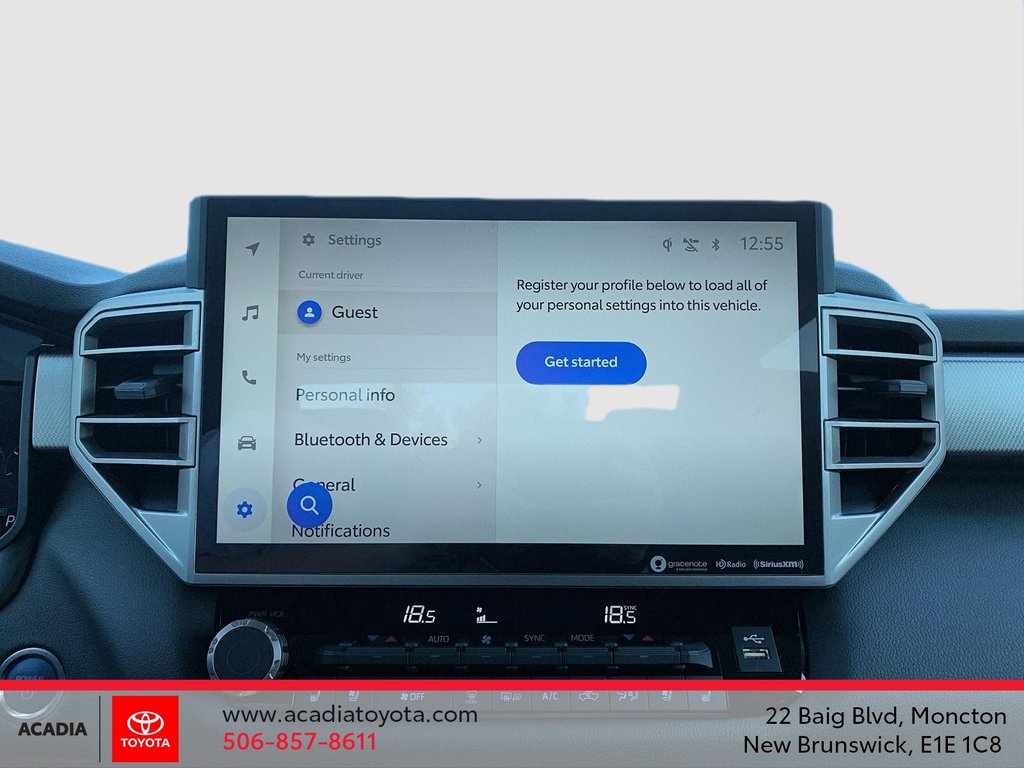 2024 Toyota TUNDRA HYBRID LIMITED NIGHTSHADE in Moncton, New Brunswick - 23 - w1024h768px