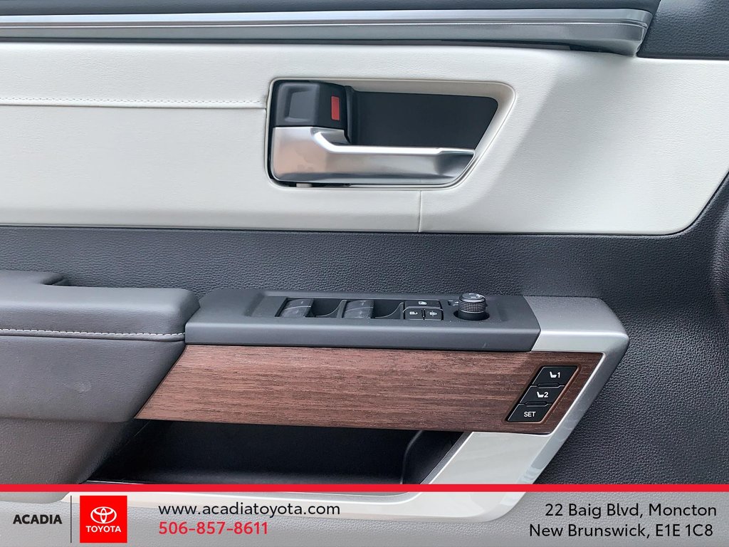 2025 Toyota TUNDRA HYBRID CAPSTONE in Moncton, New Brunswick - 12 - w1024h768px