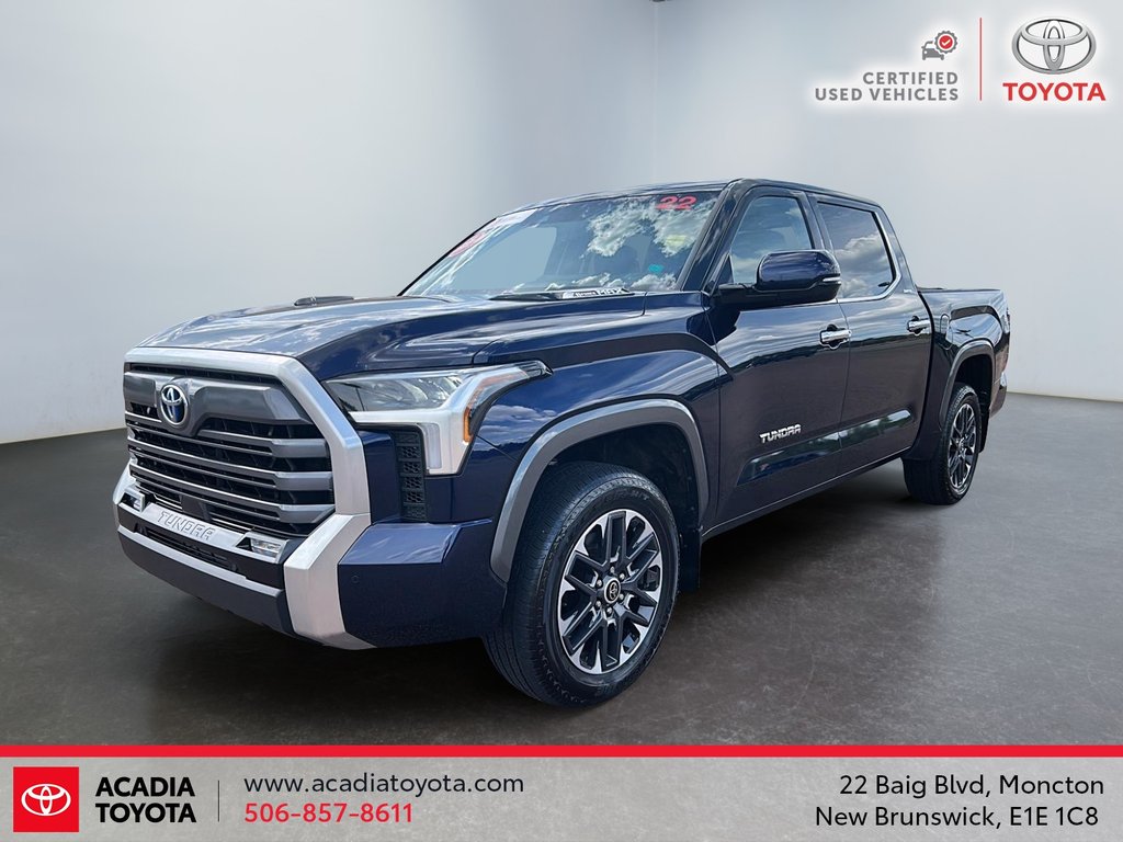 2022 Toyota Tundra Limited Hybrid in Moncton, New Brunswick - 1 - w1024h768px