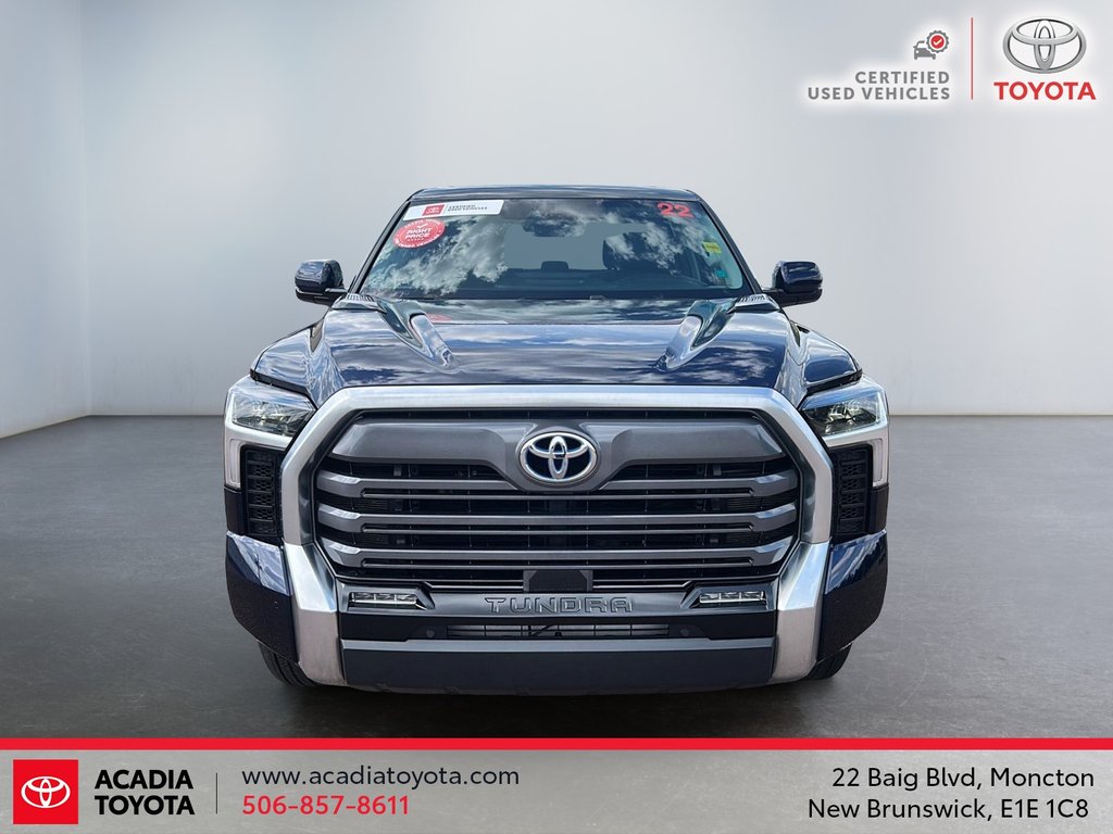 2022 Toyota Tundra Limited Hybrid in Moncton, New Brunswick - 2 - w1024h768px