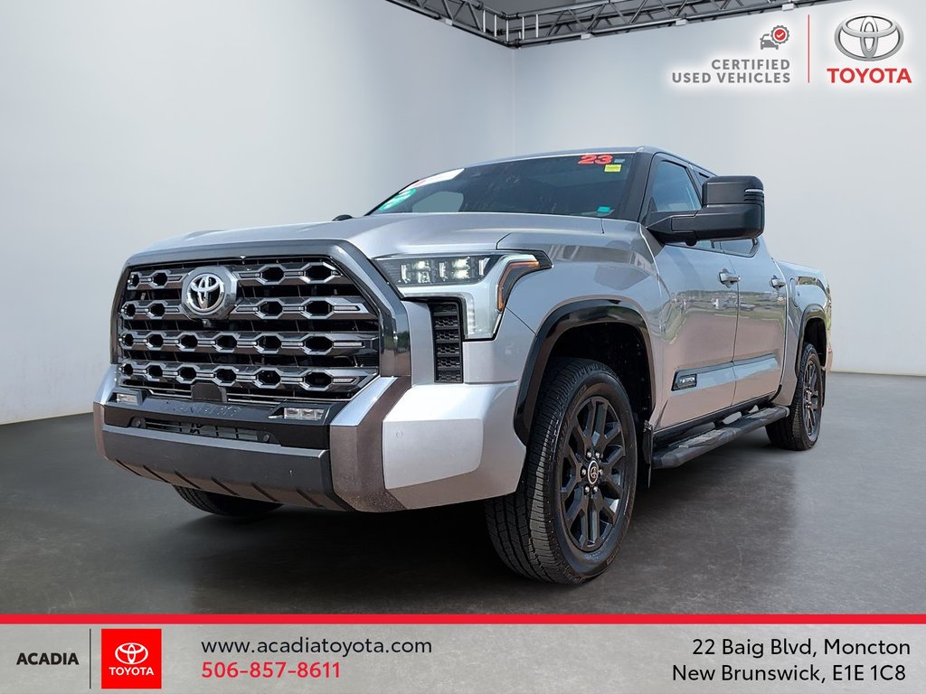 2023 Toyota Tundra Platinum in Moncton, New Brunswick - 1 - w1024h768px