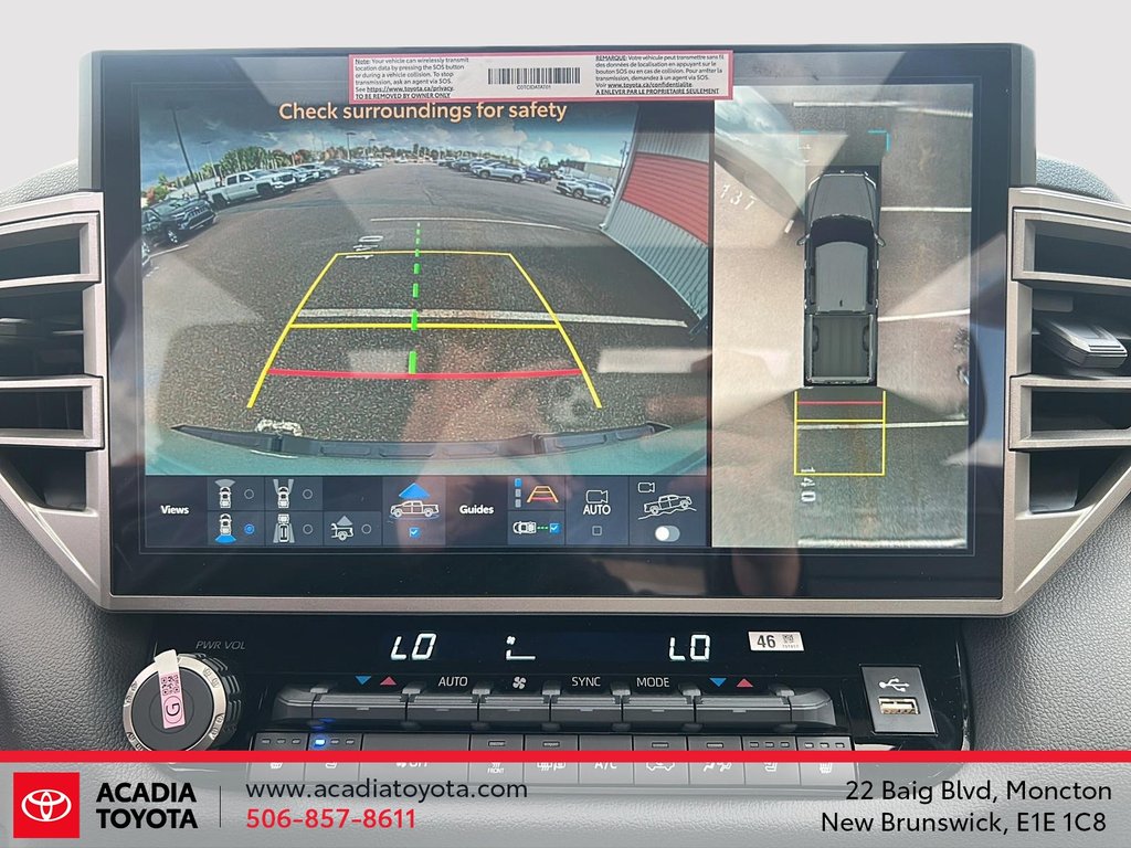 2026 Toyota Tundra 4X4 LTD in Moncton, New Brunswick - 19 - w1024h768px