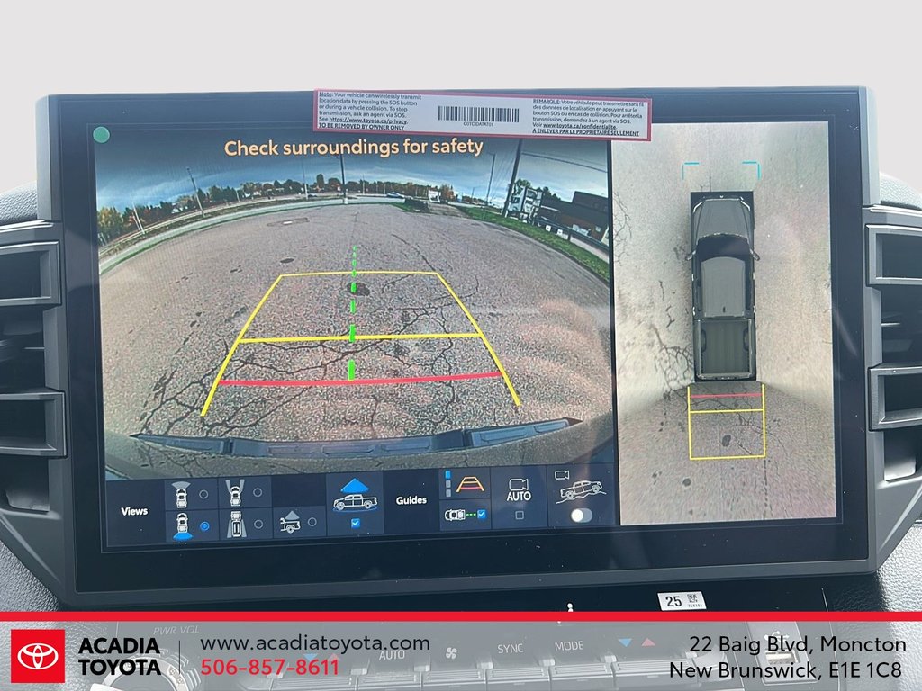 2026 Toyota Tundra 4X4 SR5 in Moncton, New Brunswick - 19 - w1024h768px