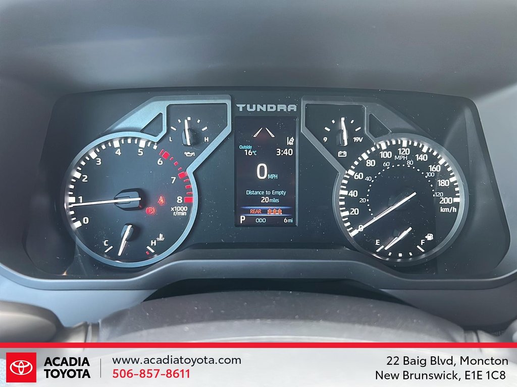 2026 Toyota Tundra 4X4 SR5 in Moncton, New Brunswick - 14 - w1024h768px
