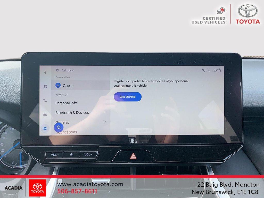 2023 Toyota Venza XLE in Moncton, New Brunswick - 19 - w1024h768px
