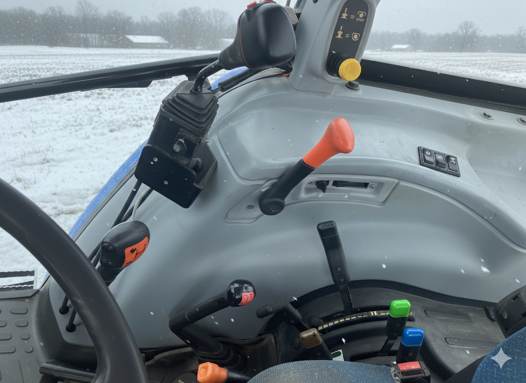 2009 New Holland T5070 in Cacouna, Quebec - 3 - w1024h768px