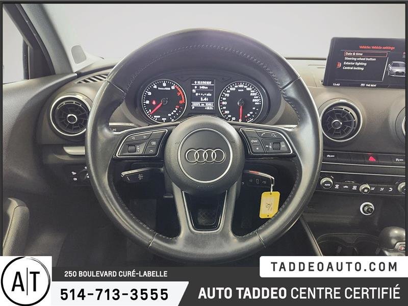 2018  A3 2.0T Komfort quattro 6sp S tronic in Laval, Quebec - 15 - w1024h768px