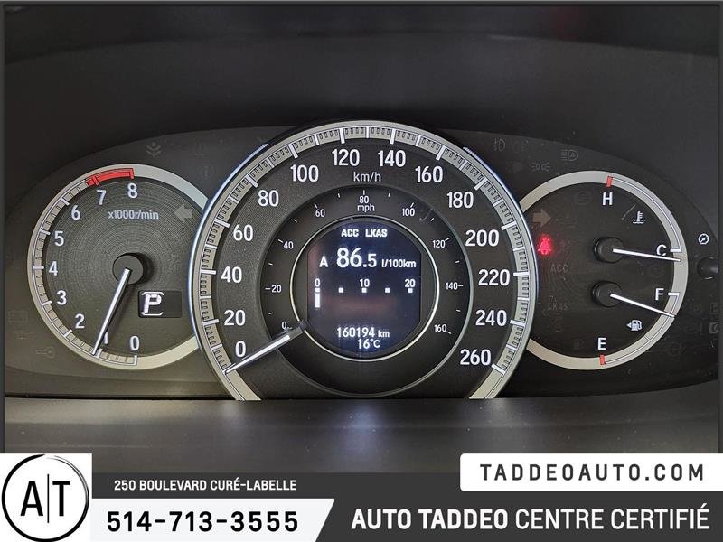 2016  Accord Sedan L4 Touring CVT in Laval, Quebec - 18 - w1024h768px