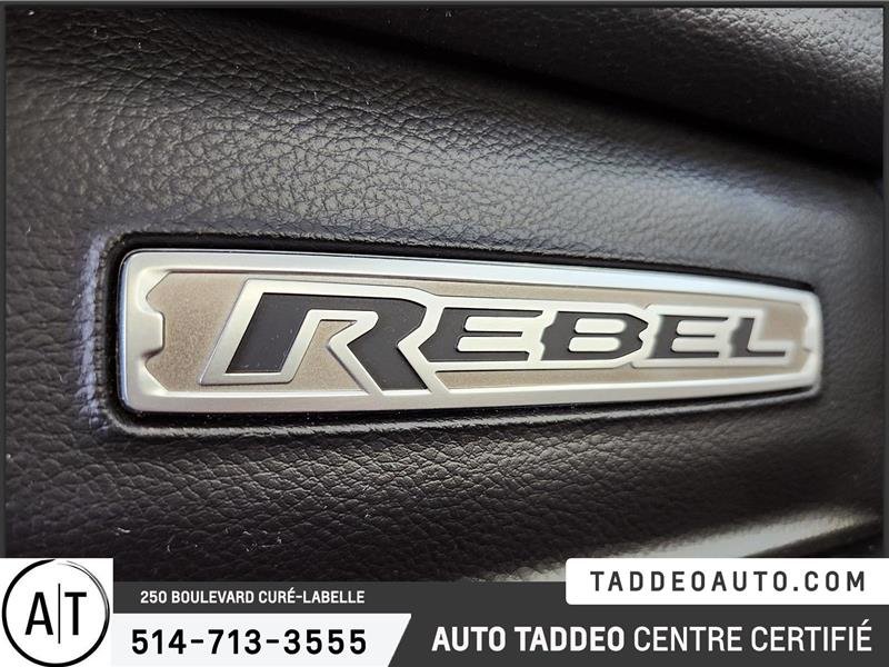 2023  RAM 1500 Crew Cab 4x4 (dt) Rebel SWB in Laval, Quebec - 27 - w1024h768px