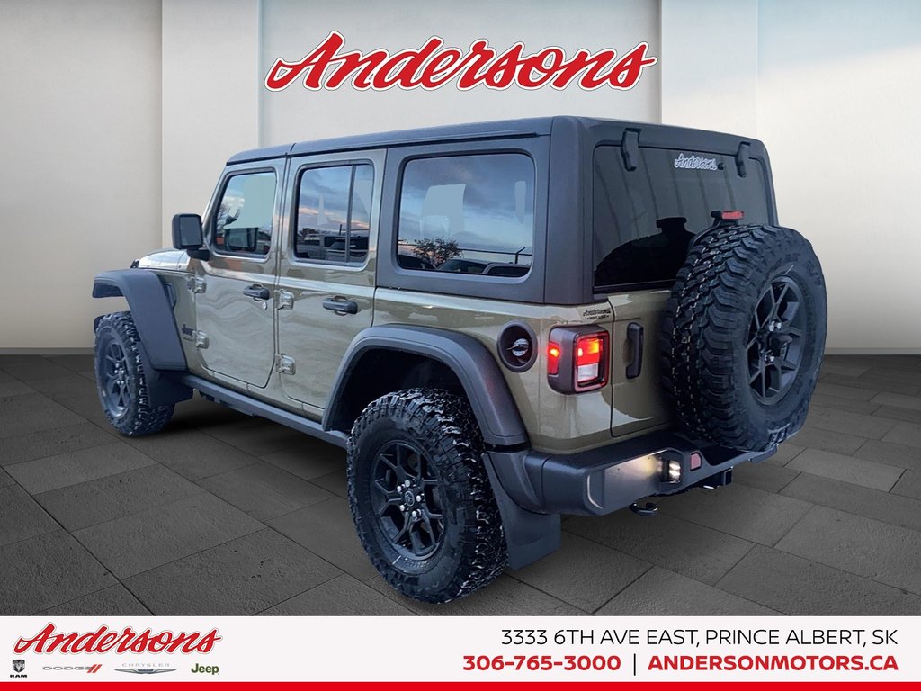 2026 Jeep Wrangler 4-Door WILLYS in Prince Albert, Saskatchewan - 4 - w1024h768px